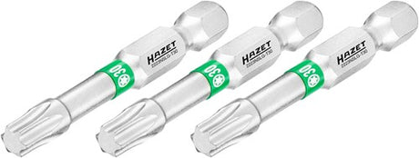 Hazet bit 2223nslg-t30 3 · 1 4 inch (6,3 mm) zeskant massief · binnen-torx®-profiel · 3-delig · sw t30