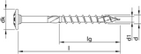 Heco-topix-plus a2 8,0 x 240, tk, gegenkopf t40, dd, 50 stk - hc61887