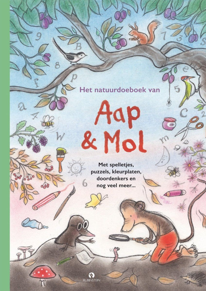 Rubinstein, das Naturaktivitätsbuch des Affenmaulwurfs