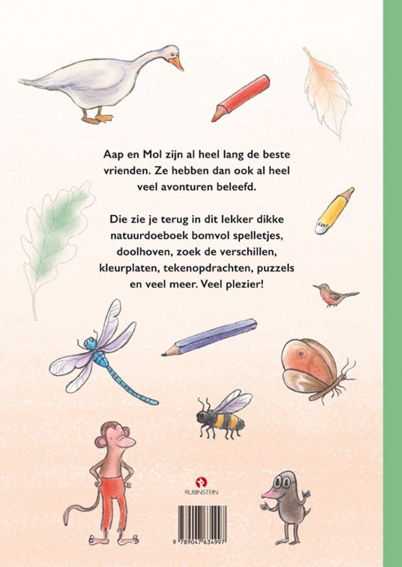 Rubinstein, das Naturaktivitätsbuch des Affenmaulwurfs
