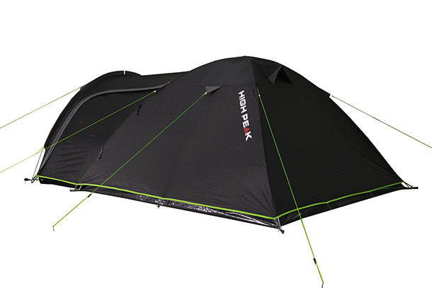 High Peak Family Tent Meso 4-Personen 360 x 240 x 130 cm Schwarz
