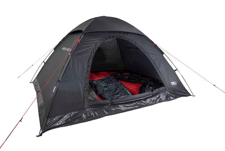 High Peak Monodom XL Family Tent 4-Personen 240 cm Schwarz