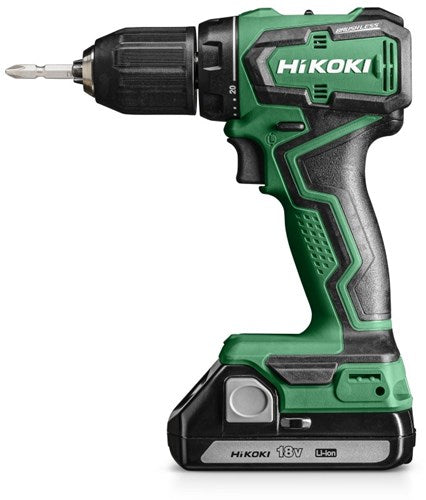 Hikoki ds18dd wrz Akku-Bohrschrauber | 18v | 55nm | inklusive 2 Akkus (2,0Ah) und Ladegerät | in hsc ii ds18ddwrz