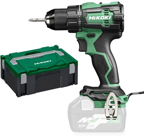 Hikoki ds18dew2z Akku-Bohrschrauber | 18v | 70nm | ohne Ladegerät und Batterien | hsc ii fall ds18dew2z