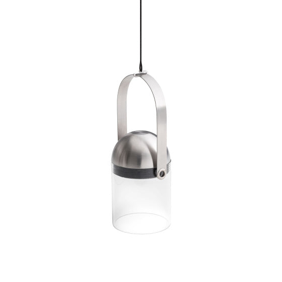 Höfats Schwerkraft Kerzenheillight 13 cm Silber