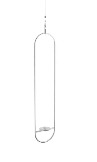 Höfats spinnen 120 Atmosphäre Laternen hängen 150 cm Edelstahl Silber