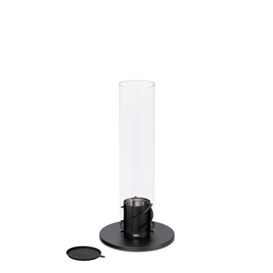 Höfats Spin 90 Atmosphäre Lantern Edelstahl 19 x 40,5 cm schwarz