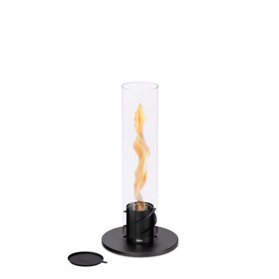 Höfats Spin 90 Atmosphäre Lantern Edelstahl 19 x 40,5 cm schwarz