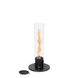 Höfats Spin 90 Atmosphäre Lantern Edelstahl 19 x 40,5 cm schwarz