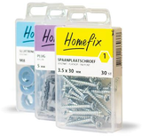 Homefix plankdrager vz 18x7 + bus | 4 stuks - 6701.30.40030