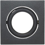 Enzo hope inbouwspot 50mm verstelbaar vierkant mat zwart - 5013203
