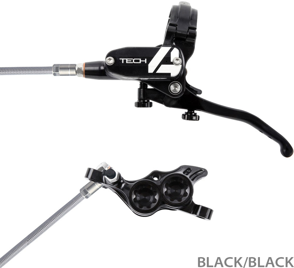 Hope Tech 4 E4 Stahlflex-Scheibenbremse – Hebel links