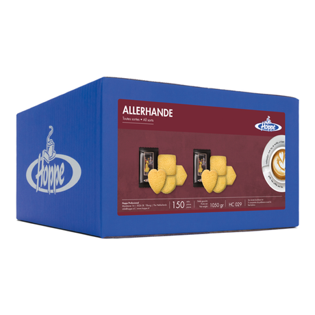 Hoppe-Kaffeekekse mit Butter aller Art (150 Stück)