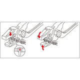 Hozan c-371 kettingpons voor 6~10 speed