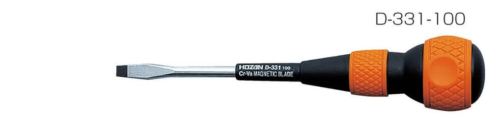 Hozan D-331-100 skrutrekker Plat 6.0x1.0mm, L = 100mm