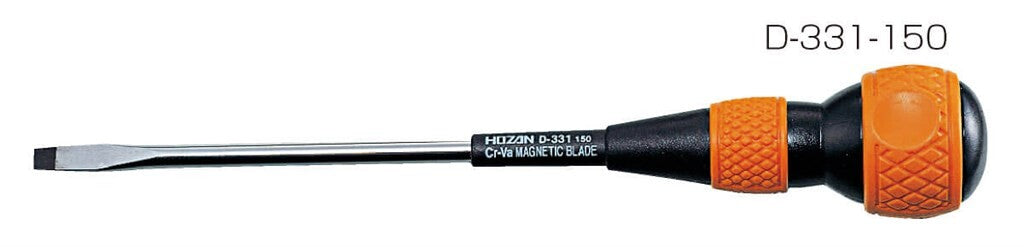Hozan D-331-150 Schraubendreher flach 6,0 x 1,0 mm, L=150 mm