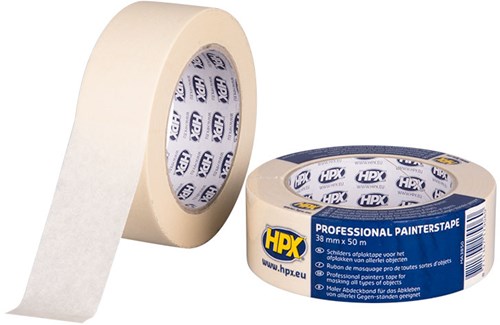 Hpx Products Abdeckband Abdeckband 60 C cremeweiß 38 mm x 50 m