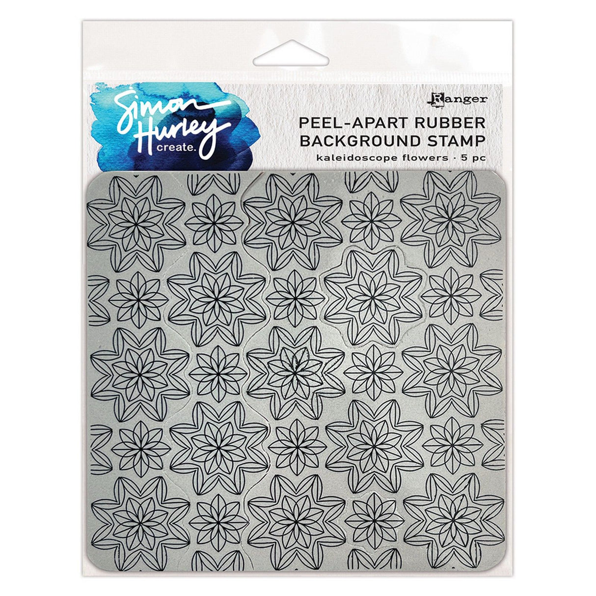 Ranger Ink Ranger • Simon Hurley erstellen. background stamp kaleidoscope flowers