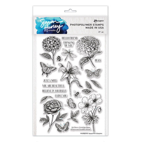 Ranger Ink Ranger • Simon Hurley erstellt Photopolymer-Stempel mit wunderschönen Blüten