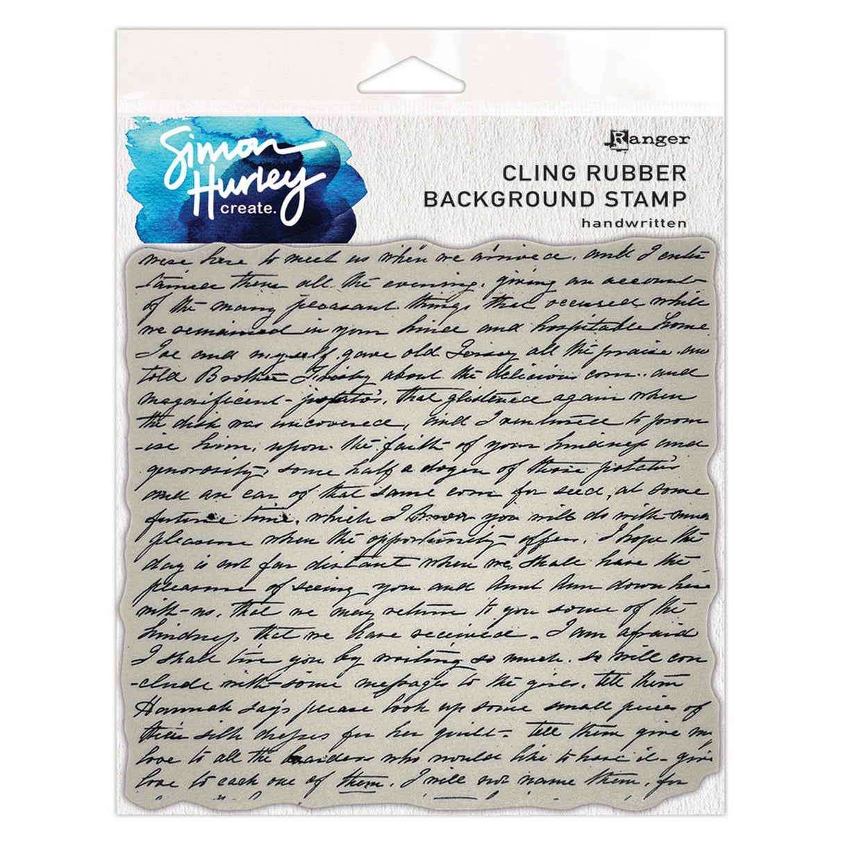 Ranger Ink Ranger • Simon Hurley erstellt handschriftlichen Haftstempel für den Hintergrund