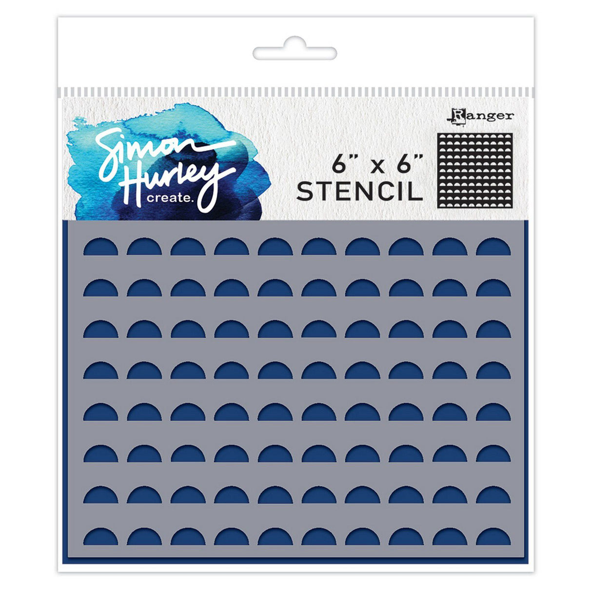 Ranger Ink Ranger • Simon Hurley erstellen. Schablone Flip-Flop-Kreise