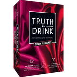 Spiel „Wahrheit oder Alkohol schuldige Vergnügungen“.