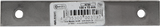 Connex verbindingsplaat 100x15 rvs - hvrj20015