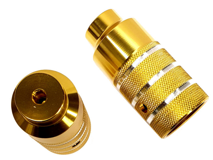 Hzb Ash Extenders Pegs Freestyle 110 mm Stahl Gold 2 Stück