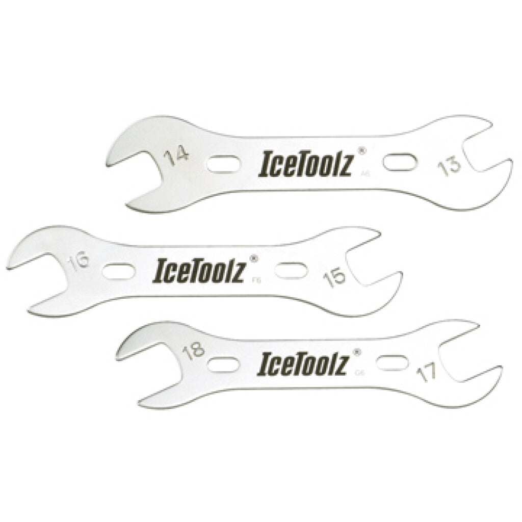 Conuss Keys Set 13 14-15 16-17 18 mm 15 cm Silber Schwarz