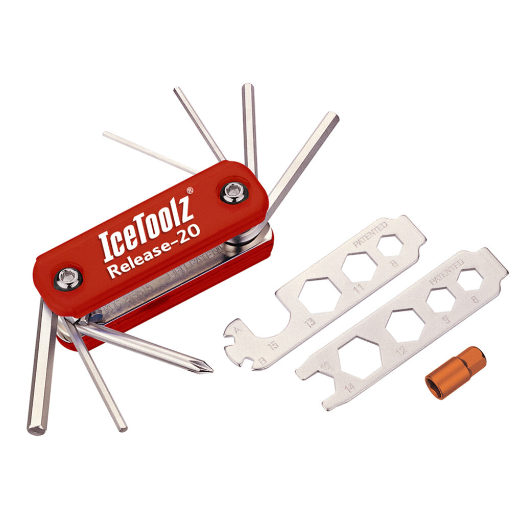 Icetoolz 24093b1p Tool Set 20 pièces dans le support