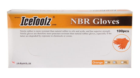 Icetoolz Handschuhe NBR Nitril, Größe L, 100 Stk