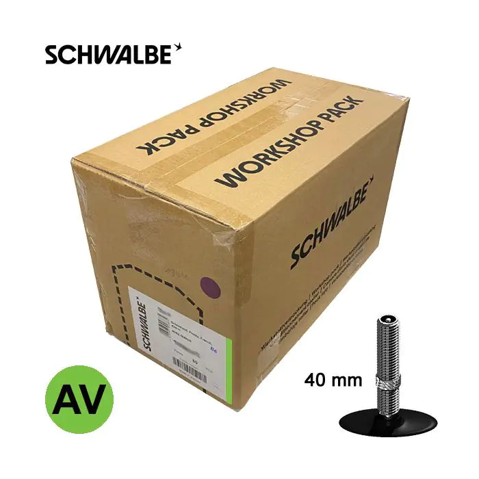 Schwalbe AV13 (26x1,50-2,50) AV 40 mm Werkstattbox (50 Stück) 10962140