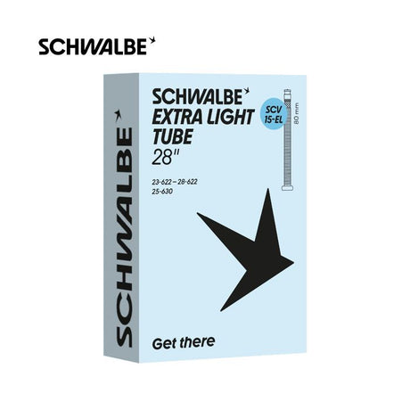 Schwalbe Schlauch scv15-el 23 28-622 630 80mm schwarz