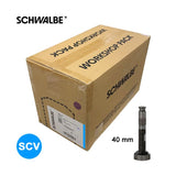 Schwalbe Schlauch 40 62-584 635 SCV19 Klickventil 40mm Werkstattverpackung 50 Stück