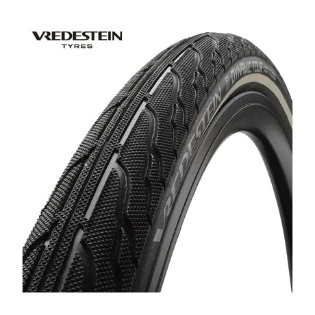 Vredestein 28x1 5 8x1 1 8 (28-622) Dynamic Tour Black Reflex Thread 28454