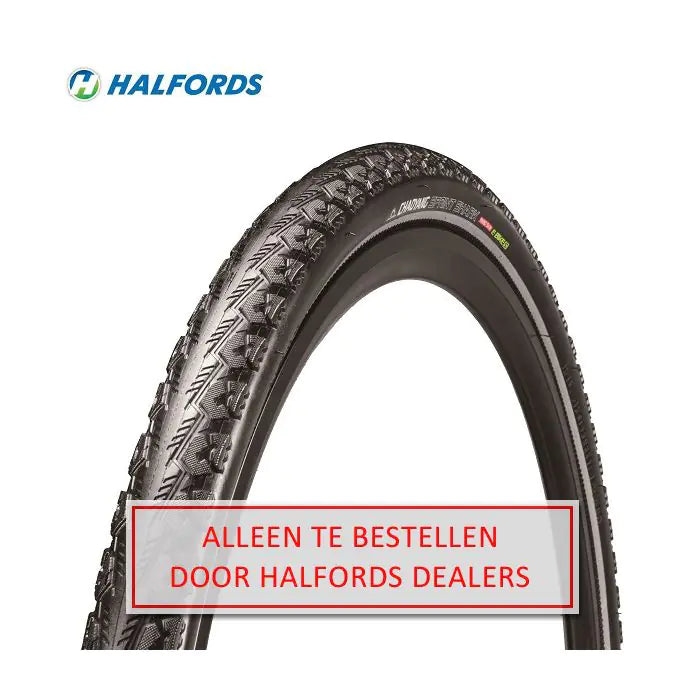 Halfords 28x1 5 8x1 3 8 Standard schwarzer Reflexfaden