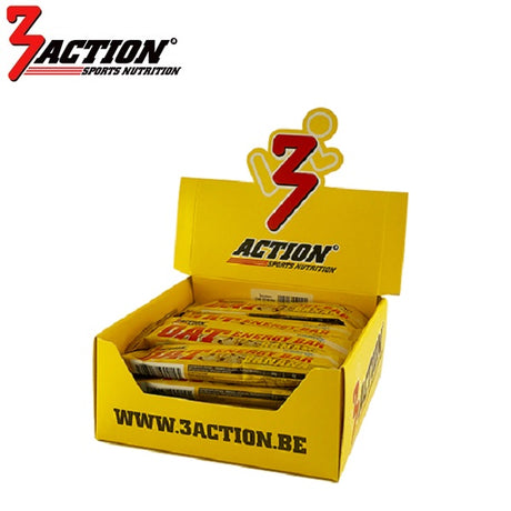 3action Energieriegel Banane 45 Gramm – Displaybox 20 Stück – 1202030008