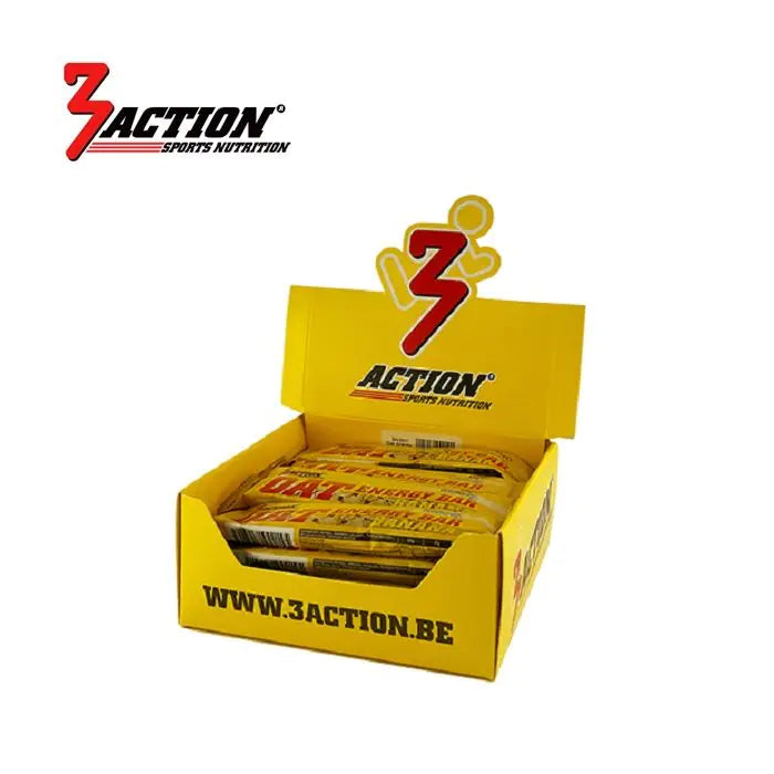 3action Energieriegel Banane 45 Gramm – Displaybox 20 Stück – 1202030008