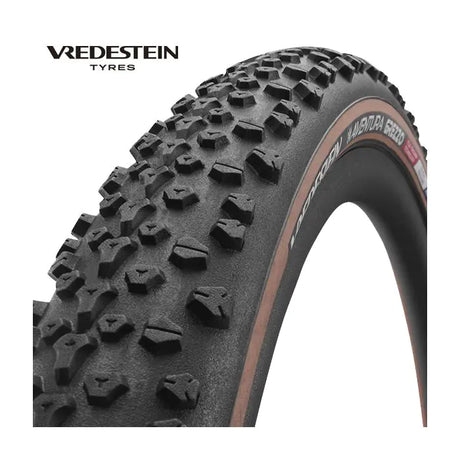 Vredestein buitenband aventura grezzo 40-622 - core 28 700x38c tlr vouw zwart transp