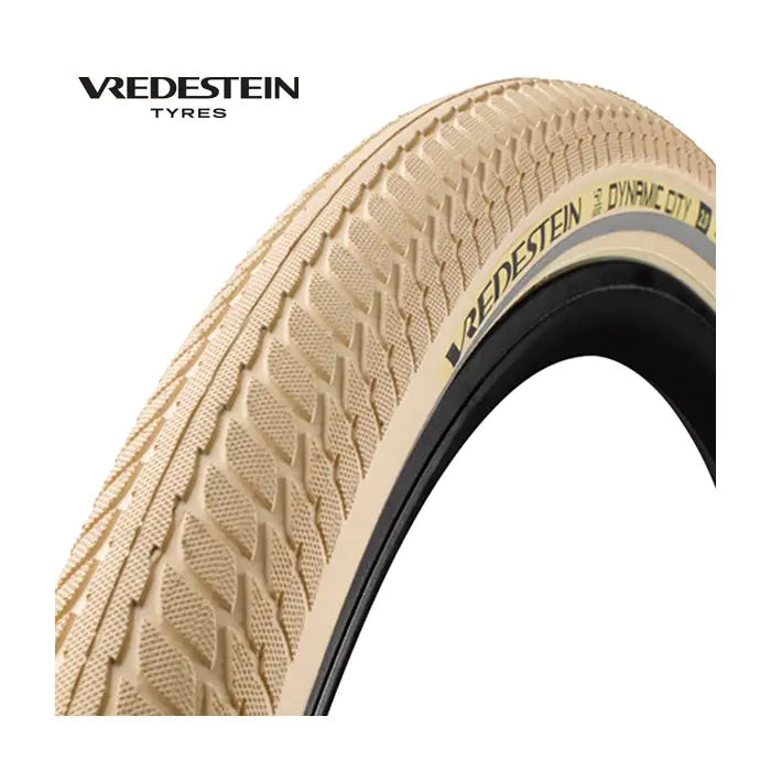 Vredestein Reifen Dynamic City 28 x 1,75 Creme refl