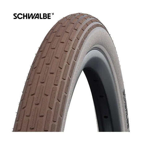 Schwalbe Tire Schwalbe Frank K-Guard 28 x 2,00 50-622 mm braune Creme mit Reflexion
