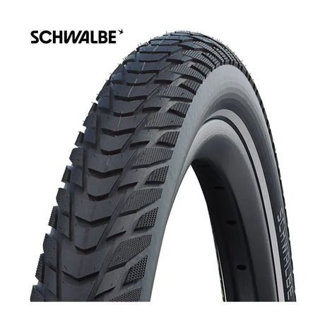 Schwalbe Marathon E-Plus Performance Line 28 x 2,20 55-622 mm-schwarz mit Reflexion