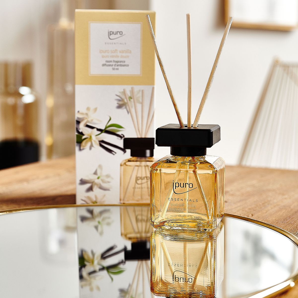 Ipuro Duftdiffusor weiche Vanille 50 ml