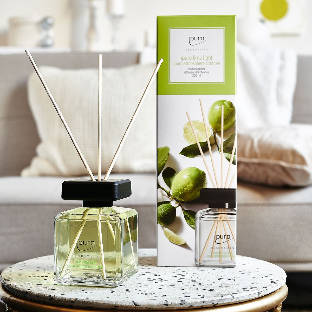 Ipuro Duftdiffusor Limette hell 200 ml