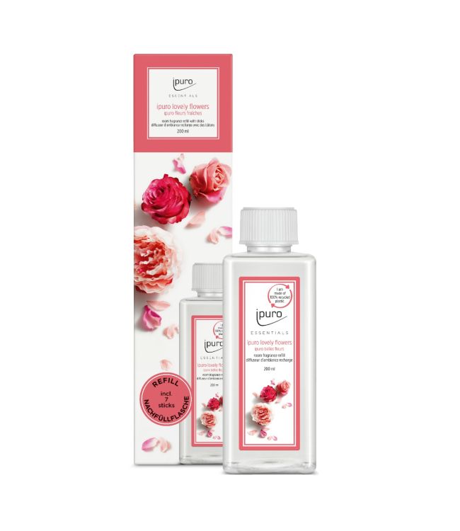 Ipuro Geurdiffuser Nachfüllungen schöne Blumen 200ml