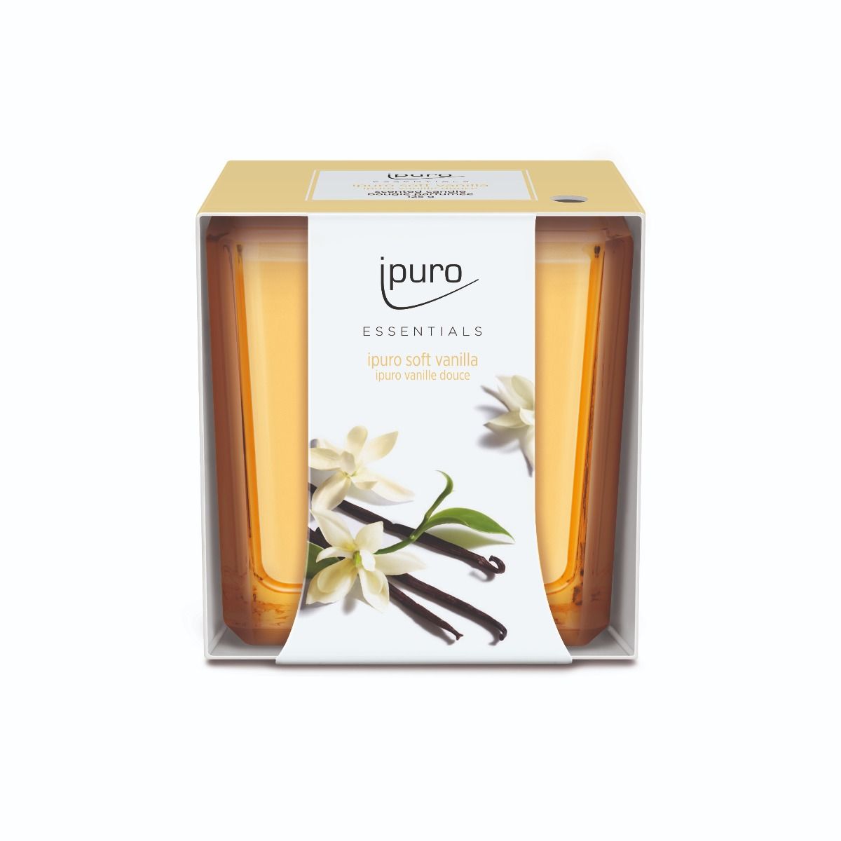 Ipuro Duftkerze weiche Vanille 125gr.