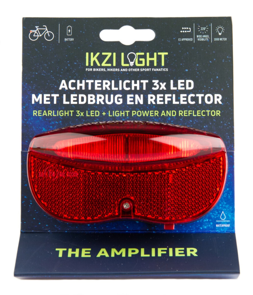 Ikzilight Hecklicht Batterie auf 3X -50 mm auf Karte
