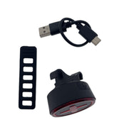 Ikzilight Rücklicht MR X mit 4014 LED, USB wiederaufladbar