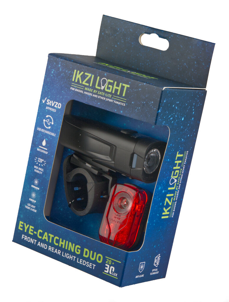 Sram Ikzilight Lighting Set USB Sate-Lite LED poutavé duo