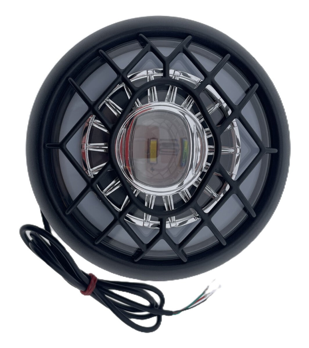 Buzaglo ikzilight Scheinwerfer Bull-Eye für Fatbike